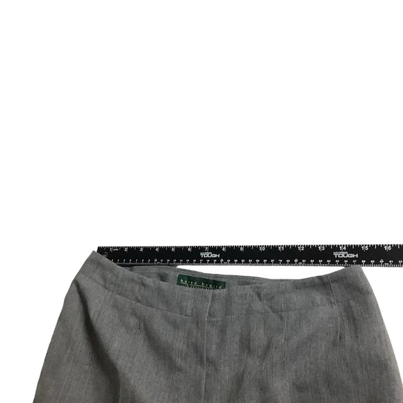 Harve Benard Grey Wool-blend Trouser Size 10 - Picture 4 of 7